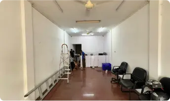 inside